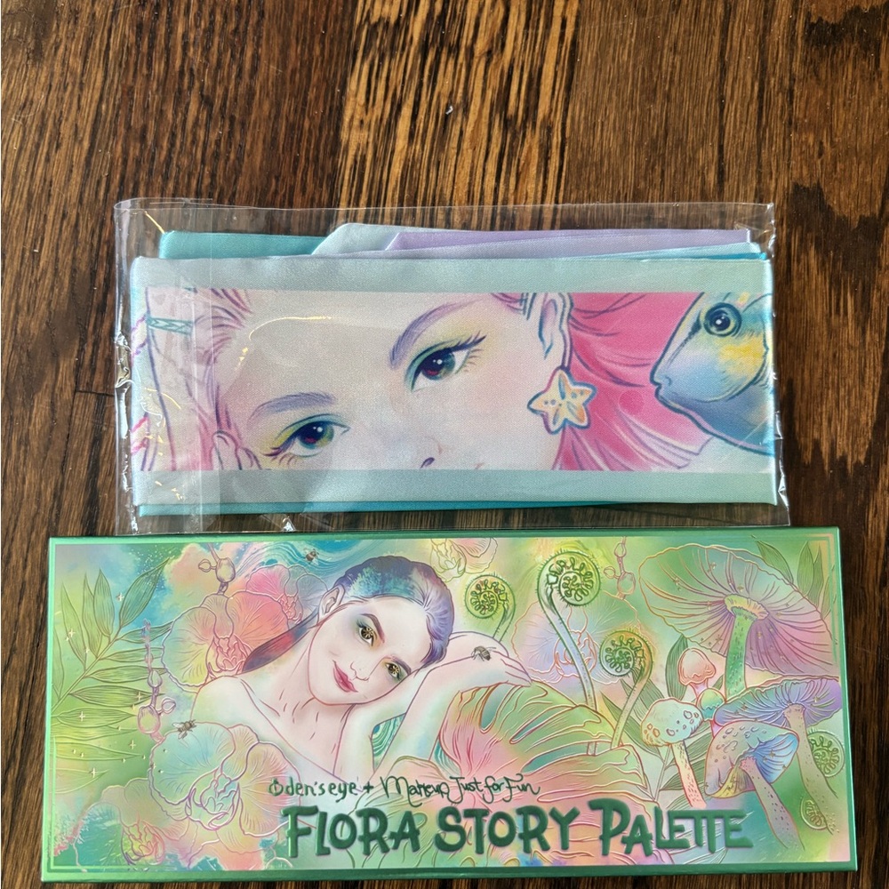 Oden’s Eye and Makeup.Just.For.Fun collab palette, Flora Story - Picture 2 of 5